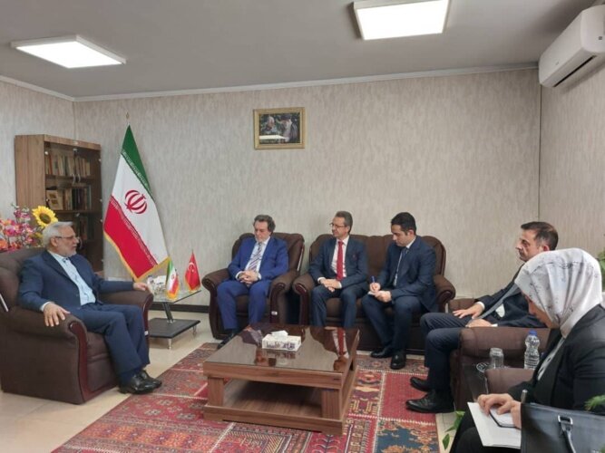 دیدار معاون وزیر دادگستری با هیات قضایی ترکیه